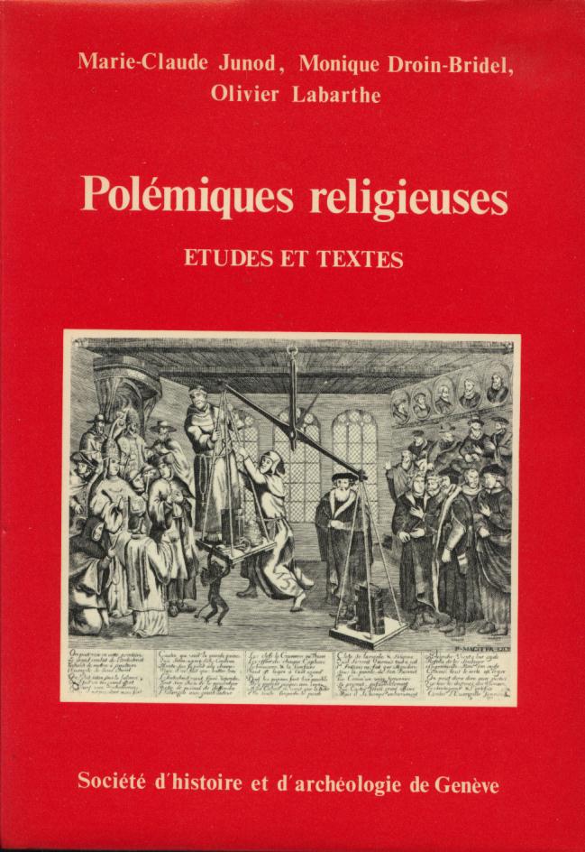 genève polémiques religieuses
